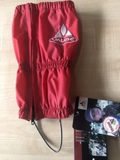 Vaude Kinder Gamaschen in rot