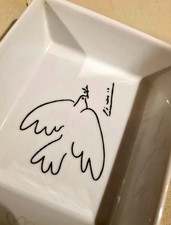 Vide Poche "La Colombe De La Paix" Pablo Picasso Keramik Schale Porzellan Deko