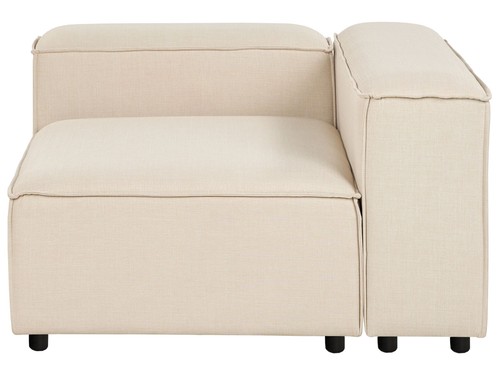 Modul ecksessel stoff beige - stoff,