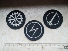 3x Ärmelabzeichen Bundeswehr - Luftwaffe - 50-60er Jahre