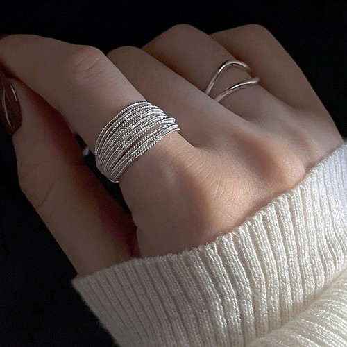 Damen ring mehrere riehen - damen,