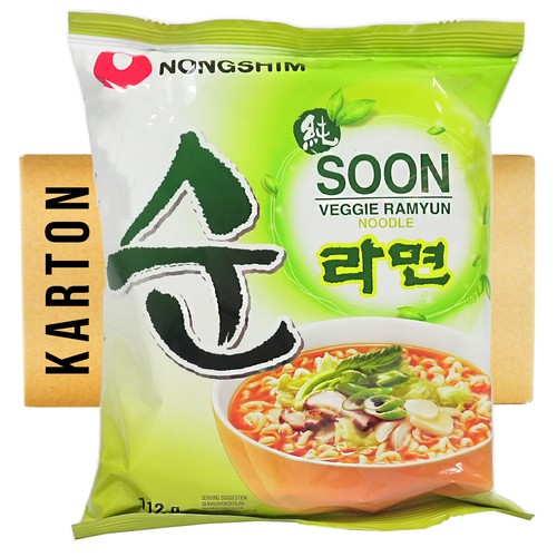 20x112g nong shim soon veggie - shim,