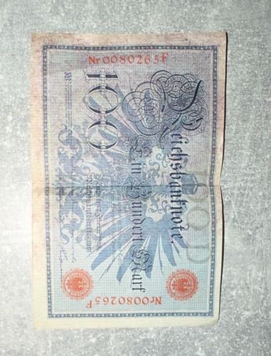 Deutsches reich reichsbanknote - deutsches,