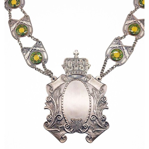 Schützenkette altsilber - schützenkette,