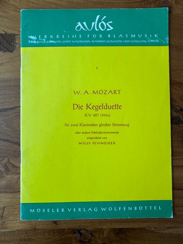 Notenheft mozart die - mozart,