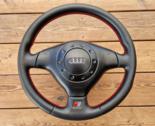 NEU LEDER Lenkrad für Audi