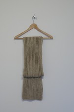 Schal "S.Marlon", beige, Damen, Herren, Grobstrick, mit Yak-Wolle