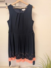 Damen Kleid Blau Der Marke