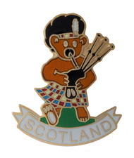 Schottland teddybär dudelsack - teddybär,