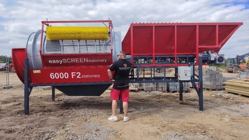 Trommel siebanlage easyscreen - siebanlage,