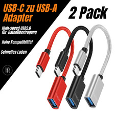 2 x USB C auf USB A Adapter