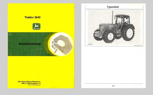 John deere traktor 3640 - john,