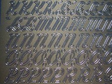 Aufkleber Buchstaben Großbuchstaben verschiedene Farben Starform 826 Sticker