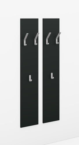 Wandgarderobe 140cm 2er set - 140cm, 2er-set