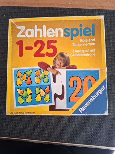 Vintagezahlen spiel 25 - spiel, 1