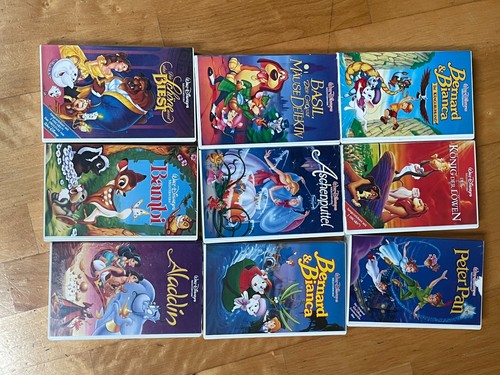 Disney vhs kassetten - 10,