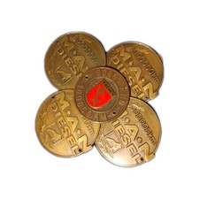 MAN Plakette 500000km und