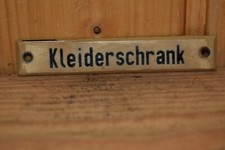 Altes Schild Reichsbahn/Eisenbahn,Kleiderschrank,Waggon,Lokomotive,Zug,Bahn