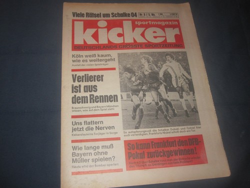 Kicker 1977 77 klaus - 27.1.1977,