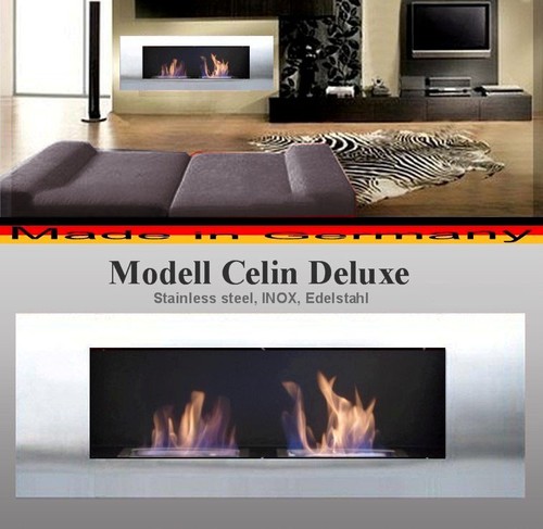 Xxl fire place stainless steel - place,