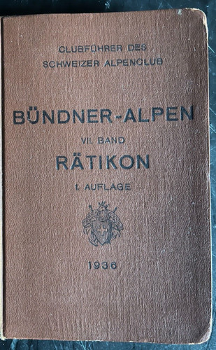 Bündner alpen vii band - bündner,