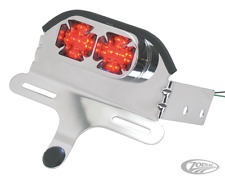 Custom Style Twin Iron Cross LED Rücklicht für Harley Fatbob Fender EC geprüft