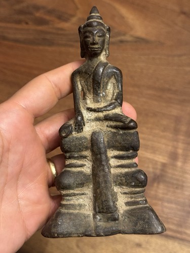 Alter buddha aus bronze - buddha,