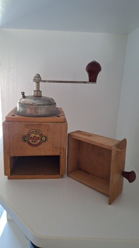 Antike kaffeemühle mhs - antike,