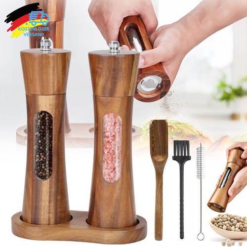Salz pfeffermühle set - salz,