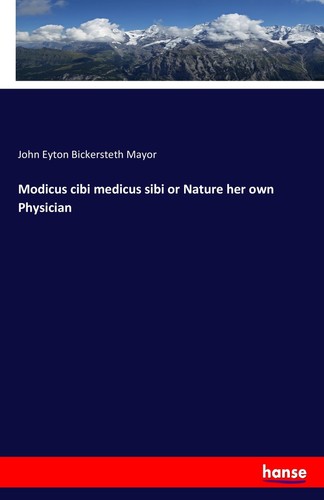 Modicus cibi medicus sibi - , or