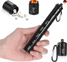 Medikamentenbox Klein Metall