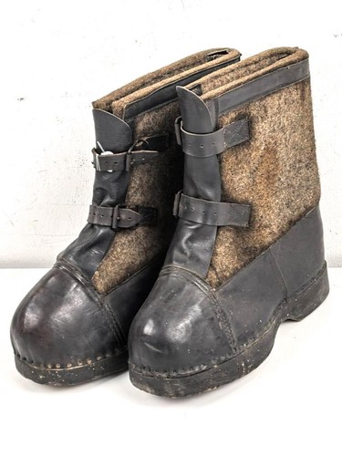 Paar wachstiefel wehrmacht - wachstiefel,