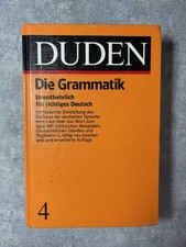 Duden Band 4 Die Grammatik der