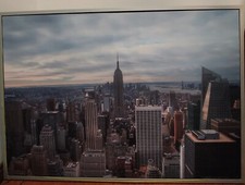 New York Bild gerahmt 140 X 100  - Nur über Abholung