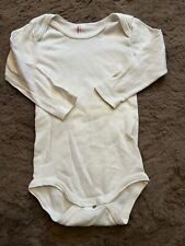 Sanetta: Baby Langarmbody in Weiß Gr.86