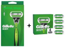 GILLETTE BODY RASIERER + 5