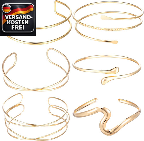 Oberarmreif set gold 8cm - set,