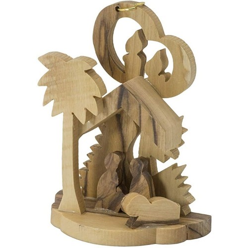 Kleine christliche krippe aus - kleine,