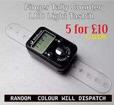  LCD Digital Digit Elektronische Hand Finger Tally Zähler für Golf, Schule & Spot