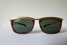 Vintage Ray Ban USA Bausch Lomb Olympian 5 1/4 Tortoise Gold Sonnenbrille