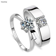 Damenring Herrenring Zirkonia