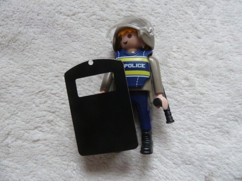 Playmobil figur polizei mit - polizei,