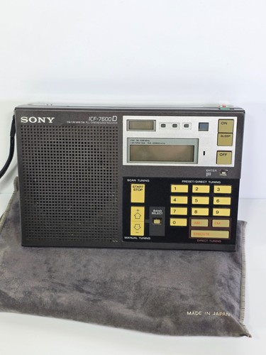 Sony icf 7600d - sony,