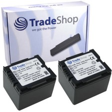 2x Kompatibler Ersatz-AKKU für PANASONIC NV-GS500 NV-GS-500 NVGS-500 EG-S_