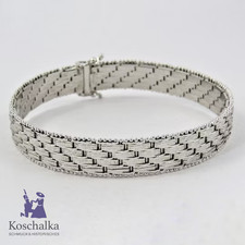 Vintage rhodiniertes 835er