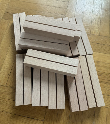 Menukartenhalter holz - holz,