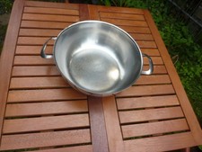 Alessi Alfra Servierschale ohne Deckel, Griffe, cl 160 Edelstahl