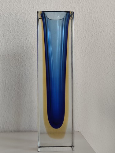 Murano sommerso blockvase - sommerso,