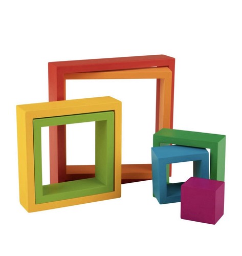Regenbogen holzspielzeug - regenbogen,