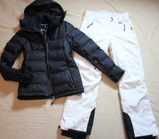 Skianzug schwarz weiß 40